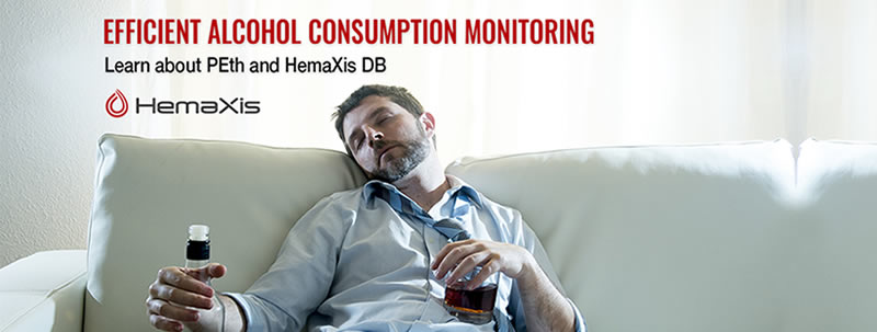 Alcohol consumption monitoring with HemaXis